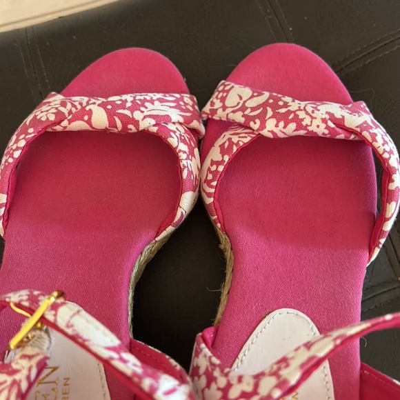 New Ralph Lauren wedge sandals - Picture 5 of 7